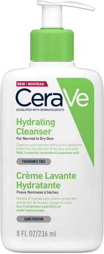 غسول CeraVe المنظف والمرطب اليومي للوجه والجسم - 236 ملي